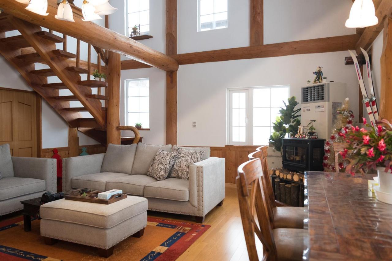 Sapporo Luxury Log House 5Brm Max 18Ppl 4 Free Parking Villa Exteriör bild